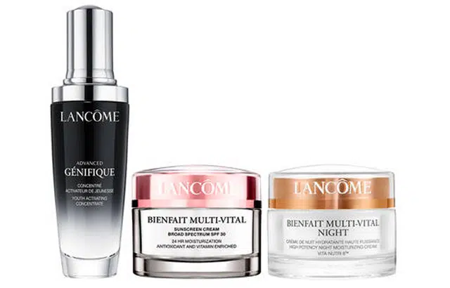 兰蔻 小棕瓶精华护肤三件套 滋润