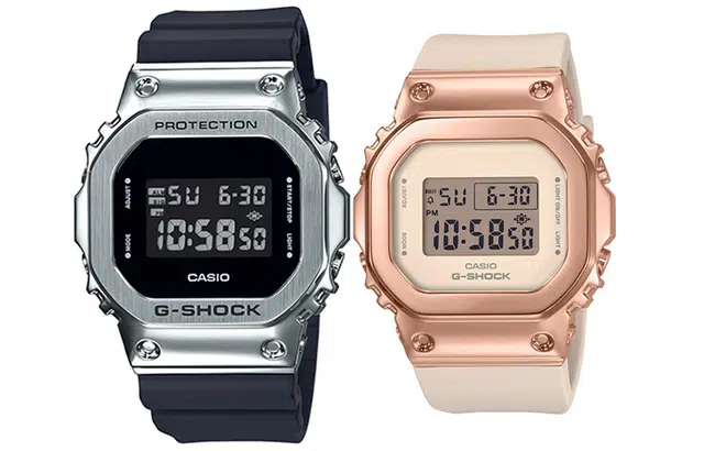 CASIOG-SHOCK GM-5600-1+GM-S5600PG-4ER