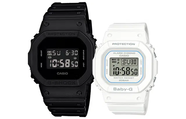 CASIO G-SHOCK BABY-G 48.9*42.8mm DW-5600BB-1PRBGD-560-7PR