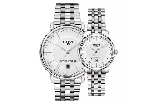 TISSOT 40mm T1224071103100+T1222071103100