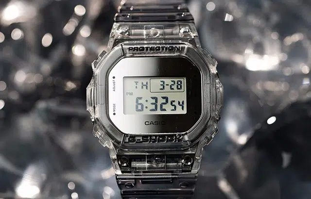 G-SHOCKSee thru see thru1.0 DW-5600SK-1PRS