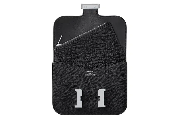 HERMES Constance Slim Epsom Noir