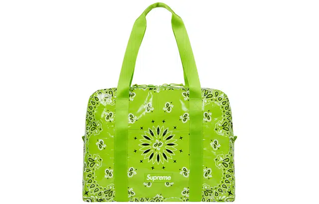 Supreme Bandana Tarp Duffle Bag