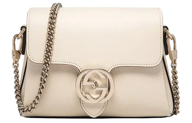 Gucci Mini White Crossbody Bag