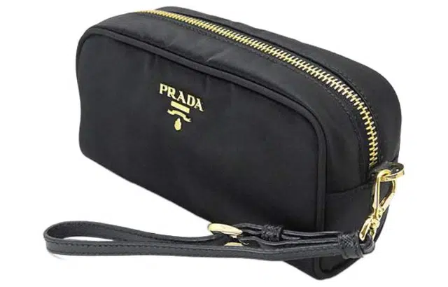 Prada Nylon Clutch Small Black
