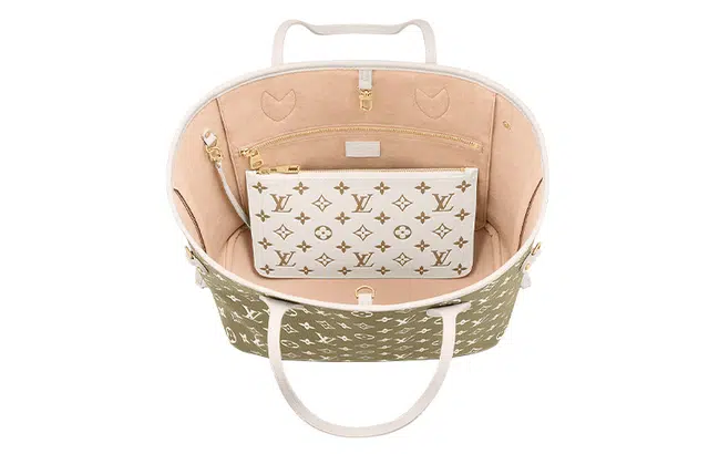LOUIS VUITTON Neverfull MM Empreinte Tote