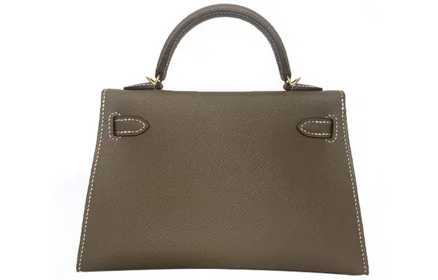 HERMES Mini Kelly Epsom 18 Etoupe
