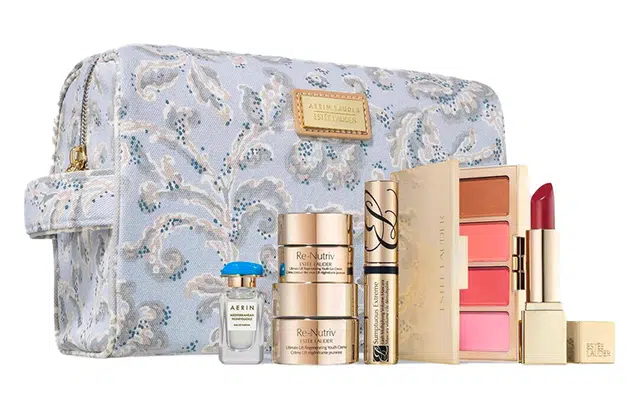雅诗兰黛 白金花菁萃礼包旅行套装 保湿紧致