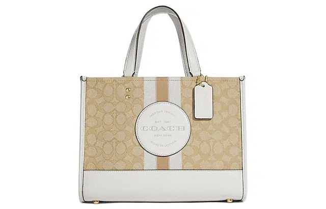 COACH Dempsey 30 Logo Tote