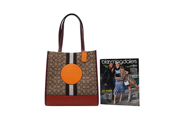 COACH Dempsey 30 Logo Tote