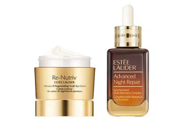 雅诗兰黛 眼霜护肤套装 保湿补水