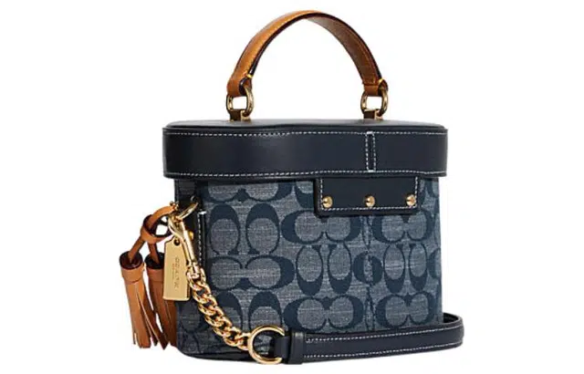 Coach Kay 20 Chambray Denim Blue