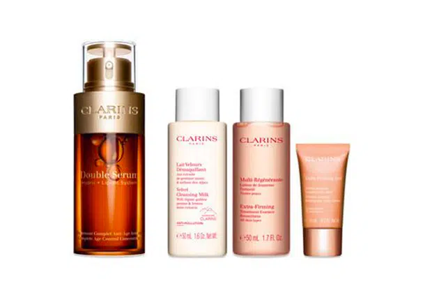 娇韵诗 赋活双精华护肤四件套装 补水保湿