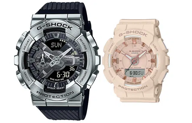 CASIOG-SHOCK GM-110-1A+GMA-S130PA-4AER