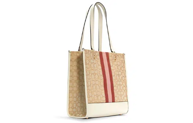 COACH Dempsey 30 Logo Tote