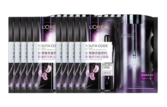 欧莱雅 青春密码酵素黑精华面膜 补水保湿滋润