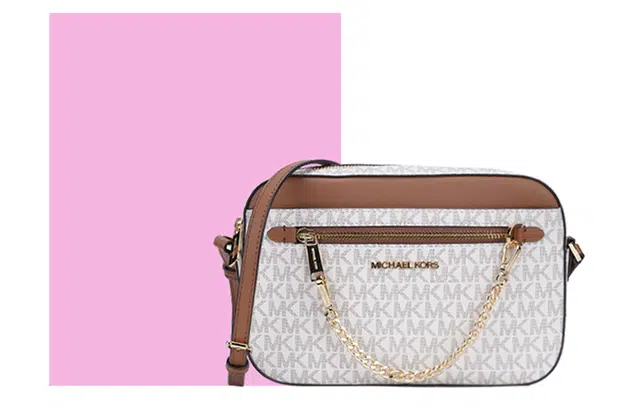 Michael Kors Jet Set Camera Bag Vanilla