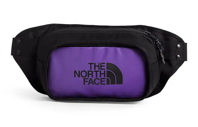 The North Face Waist Bag Black Purple