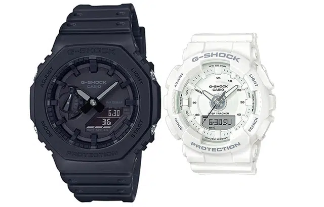CASIO G-SHOCK GA-2100-1A1+GMA-S130-7AER