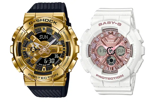 CASIO G-SHOCK BABY-G GM-110G-1A9+BA-130-7A1ER