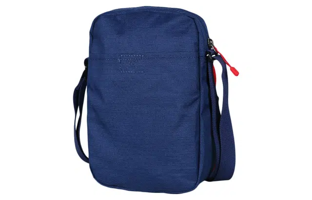 Nike Heritage Smit-Label Shoulder Bag Deep Blue Red