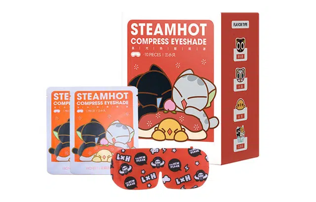 海俪恩 蒸汽眼罩 罗小黑定制联名款元气少女系列多规格组合装