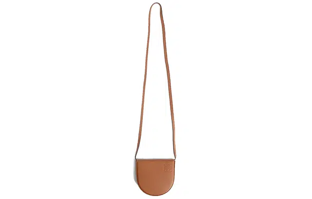 LOEWE Heel Bag Small Brown Caramel