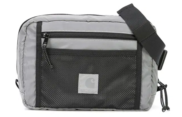 Carhartt WIP Flect Mesh Waist Bag Cement Gray