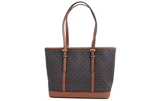 MICHAEL KORS MK Jet Set Travel Logo Tote