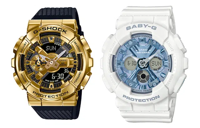 CASIO G-SHOCK BABY-G GM-110G-1A9+BA-130-7A2ER