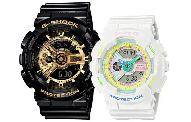 Casio G-Shock & Baby-G BA-110TM-7APR+GA-110GB-1APR