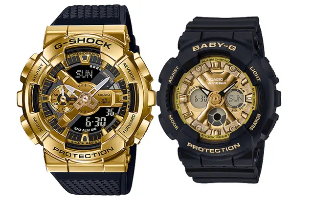 CASIO G-SHOCK BABY-G GM-110G-1A9+BA-130-1A3ER