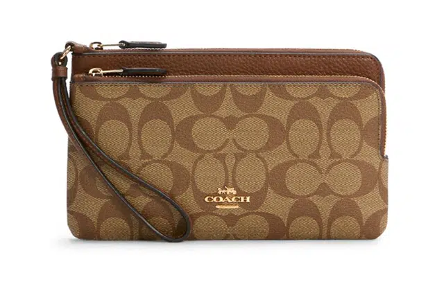 COACH Double Zip Wallet 20