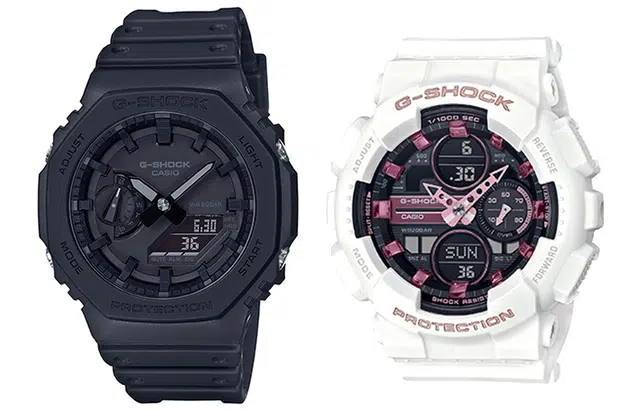 Casio G-Shock GA-2100-1A1 + GMA-S140M-7AER