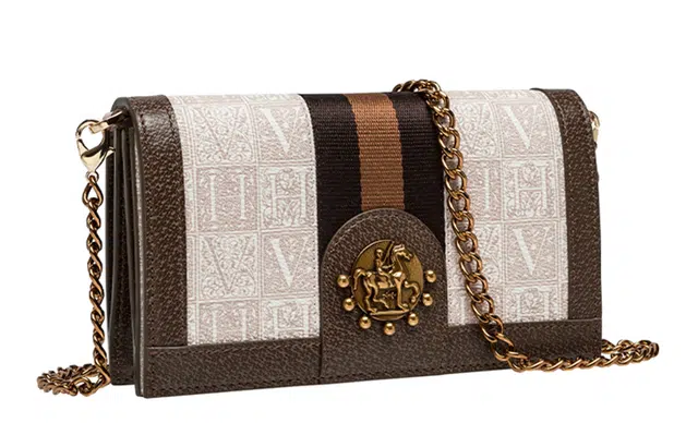 Vanessa Hogan VH Retro Print Chain Bag