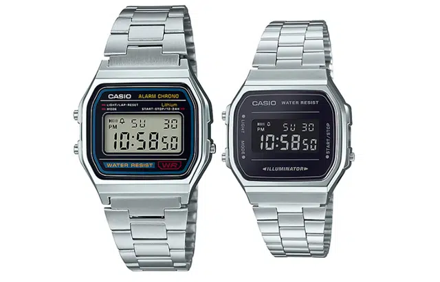 CASIO VINTAGE A158WA-1+A168WEM-1