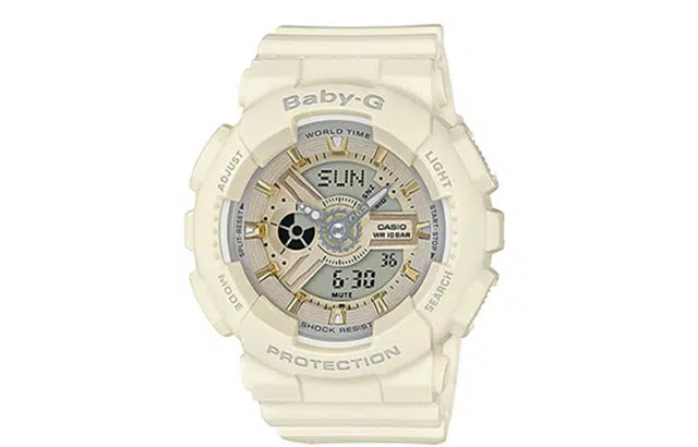 CASIO G-SHOCK BABY-G GM-5600-1+BA-110GA-7A2ER