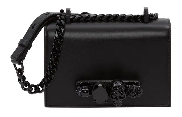 Alexander McQueen JEWELLED SATCHEL