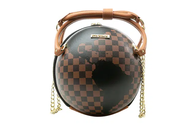 SPRAYGROUND Globe Shoulder Bag Brown