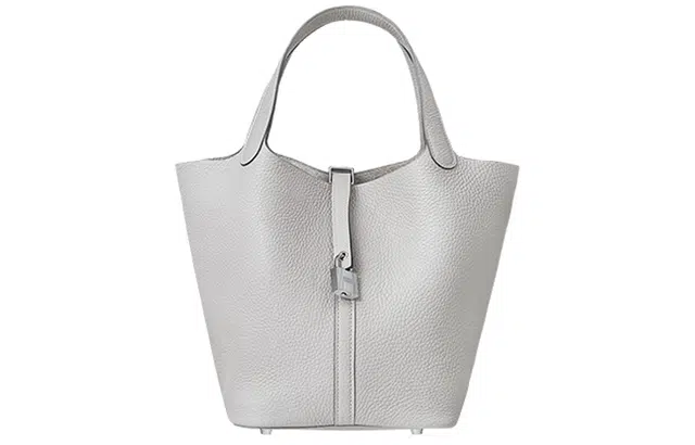 HERMES Picotin Lock 22 Gris Perle80 Gris Perle
