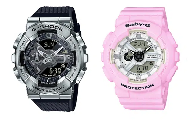 CASIO G-SHOCK BABY-G GM-110-1A+BA-110BE-4AER