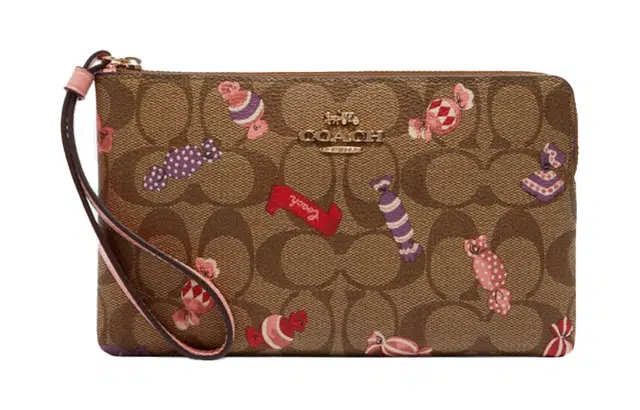 COACH Corner Zip 20 PVC