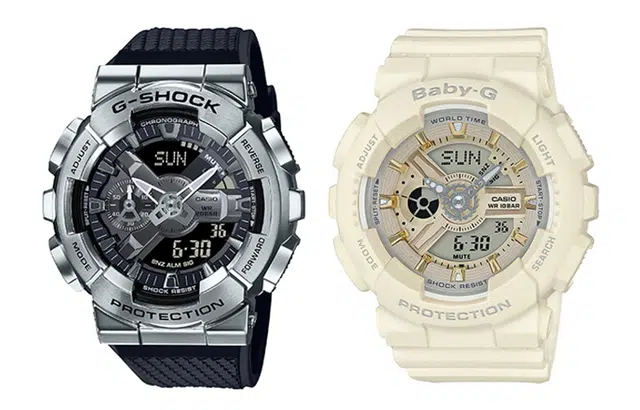 CASIO G-SHOCK BABY-G GM-110-1A+BA-110GA-7A2ER