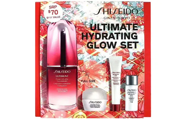 资生堂 红腰子新红妍肌活精华四件套