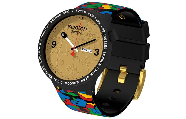 SWATCH SWATCH*BAPE Tokyo 47mm Bape-Swatch-20001