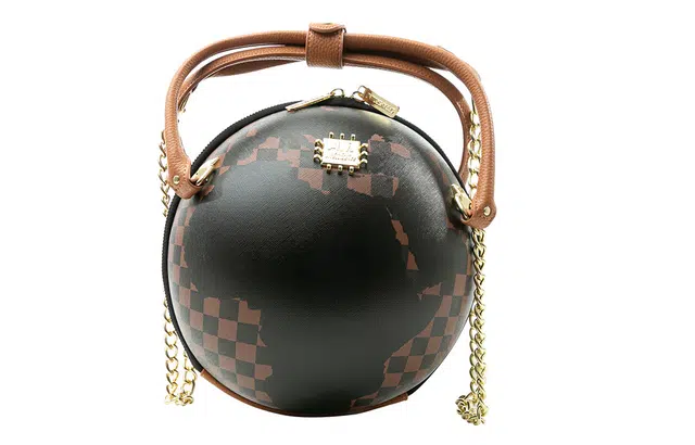 SPRAYGROUND Globe Shoulder Bag Brown