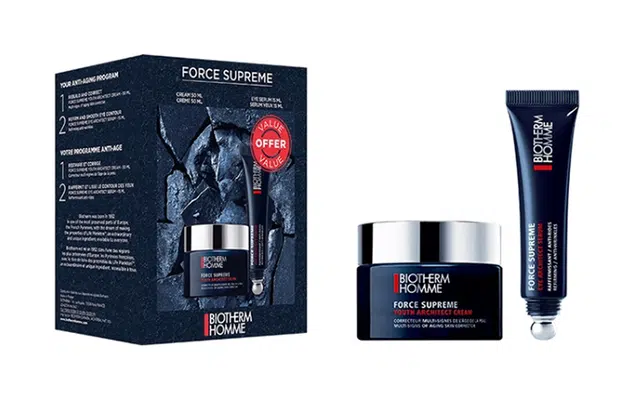 碧欧泉 男士紧致滋养青春面霜眼部精华乳护肤套装