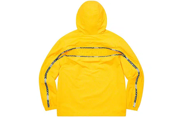 Supreme SS21 Week4 Reflective Zip Hooded Jacket Logo