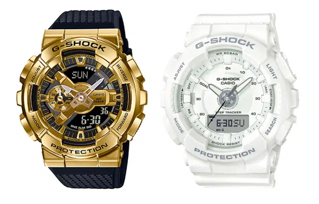 Casio G-Shock GM-110G-1A9 + Baby-G GMA-S130-7AER