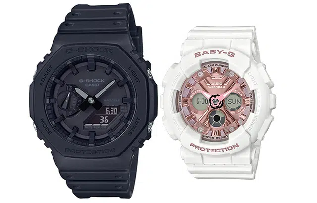 CASIO G-SHOCK GA-2100-1A1+BA-130-7A1ER